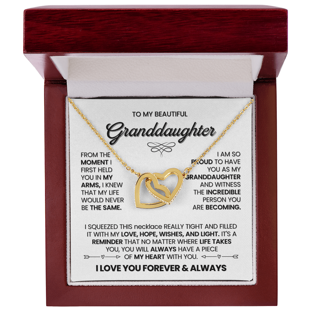 Granddaughter Necklace - Emotional Gift