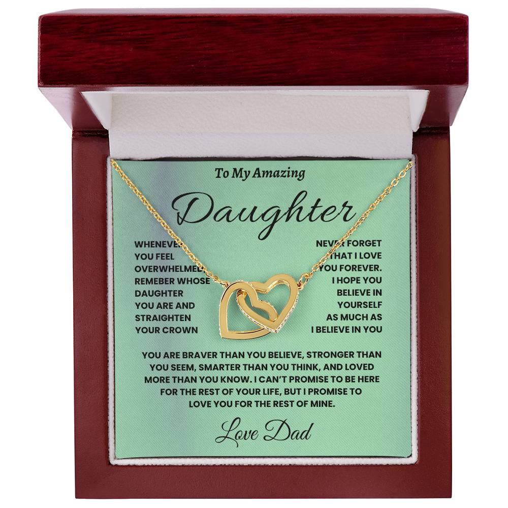 To My Daughter Gift From Dad | Birthday Daughter Gift