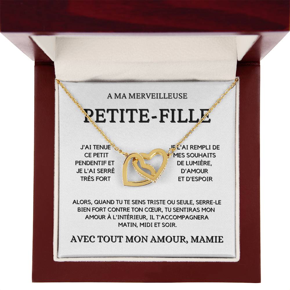 A Ma Petite Fille – Pendentif d'Amour de Mamie