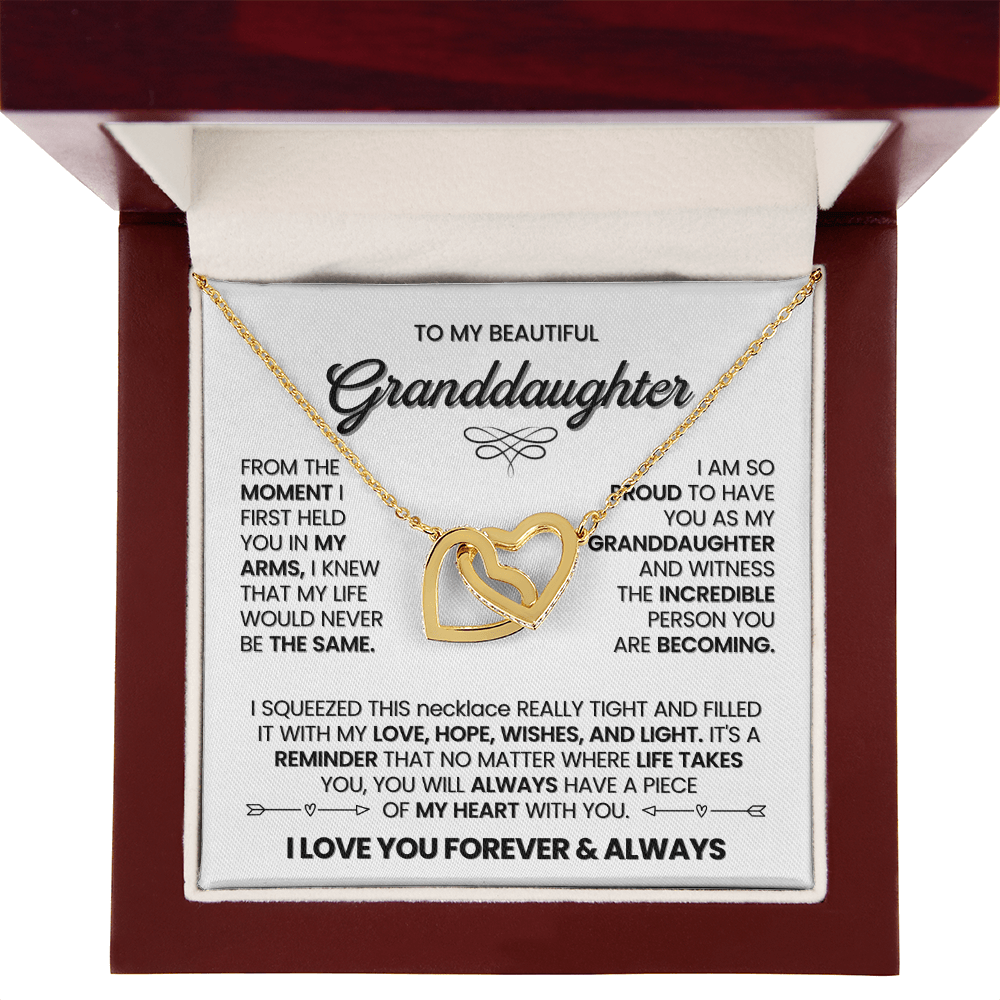 Granddaughter Necklace - Emotional Gift