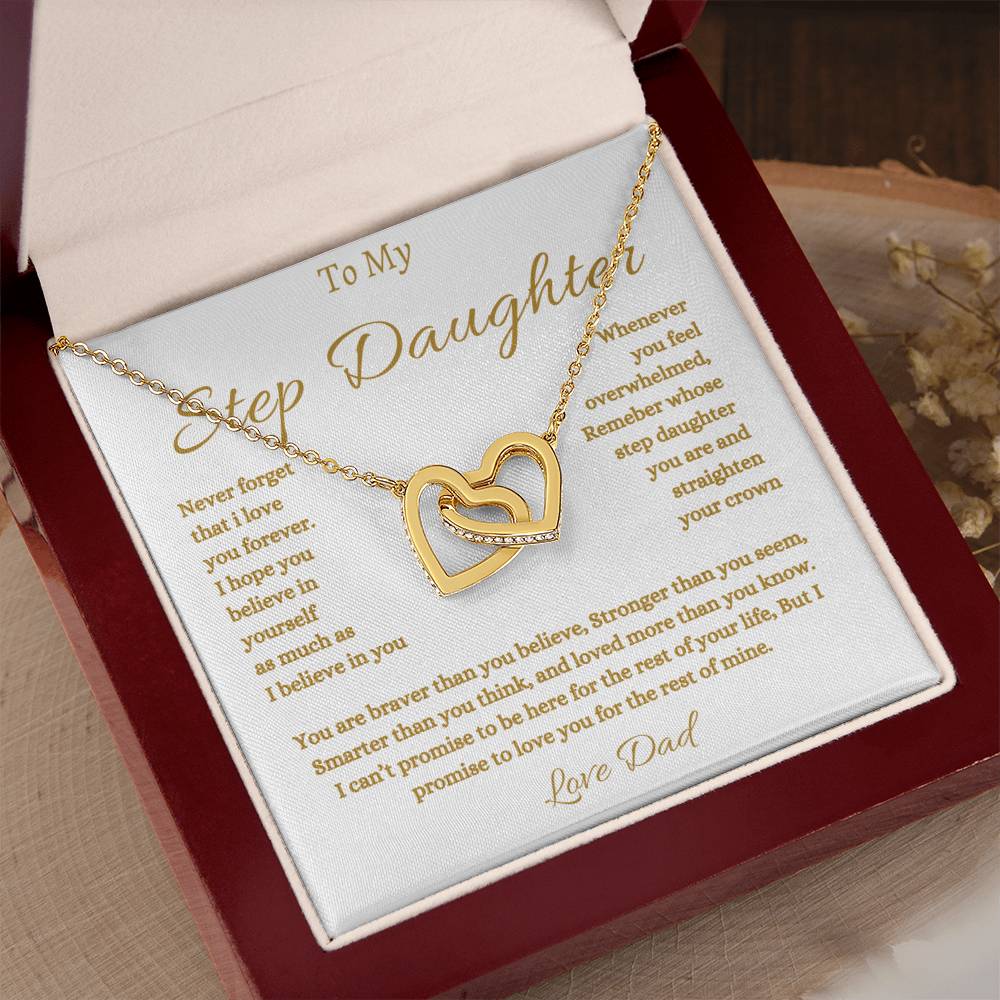 Stepdaughter Necklace Gift From Dad