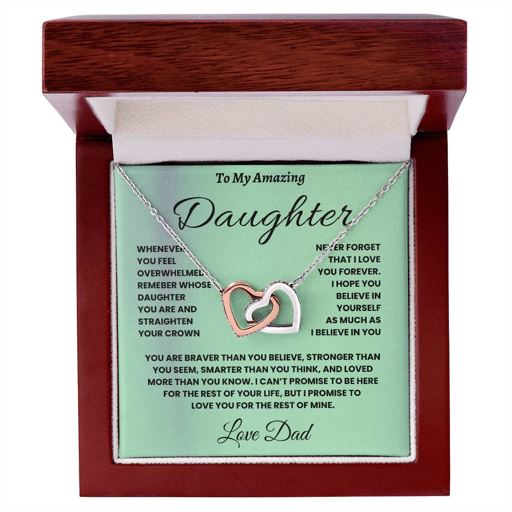 To My Daughter Gift From Dad | Birthday Daughter Gift