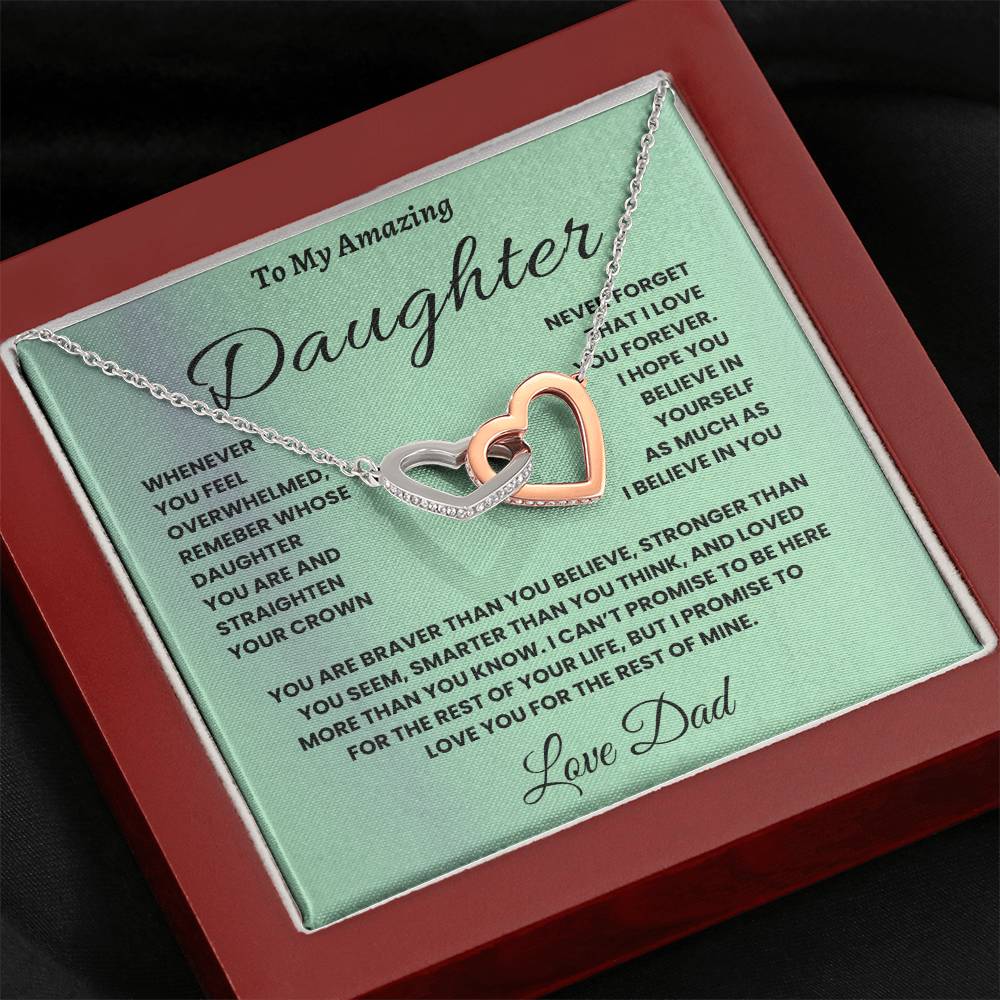 To My Daughter Gift From Dad | Birthday Daughter Gift