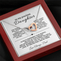 To My Precious Daughter – Interlocking Hearts Necklace from Dad
