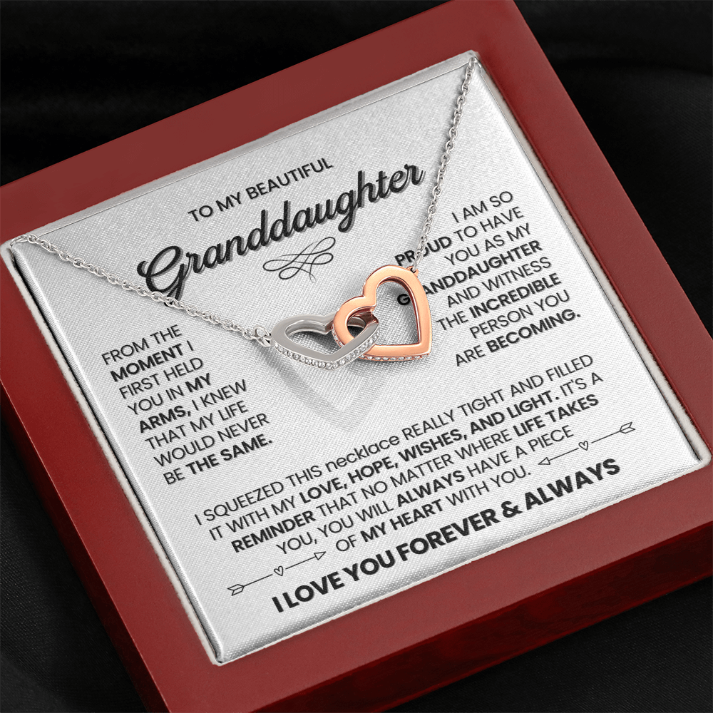 Granddaughter Necklace - Emotional Gift