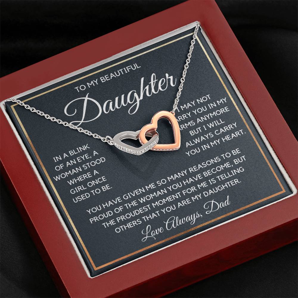 Daughter Gift from Dad | Daughter Birthday | Proud Dad