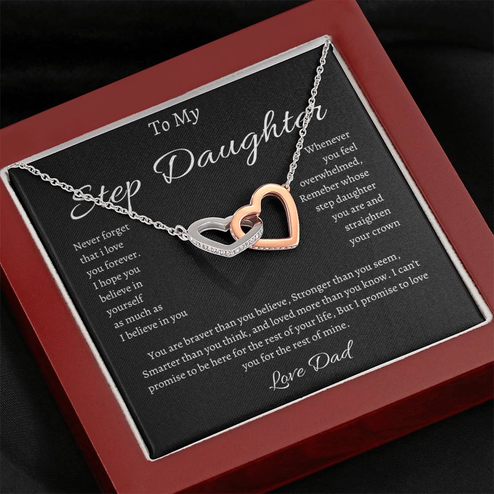 Stepdaughter Necklace Gift From Dad