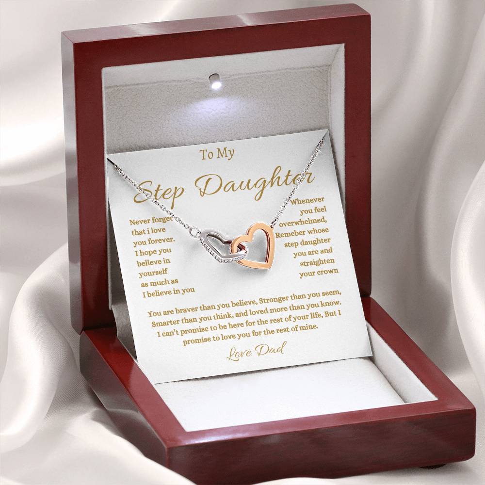 Stepdaughter Necklace Gift From Dad