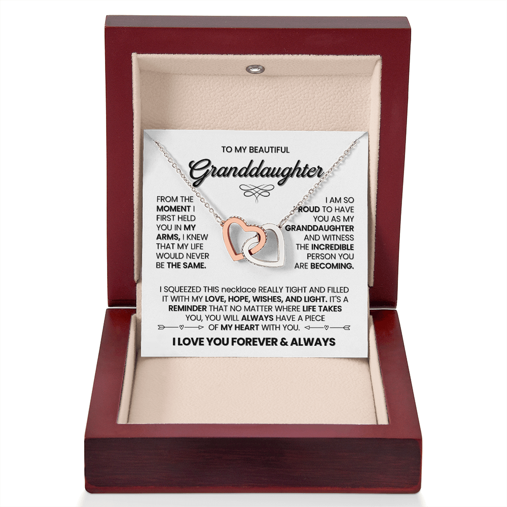 Granddaughter Necklace - Emotional Gift