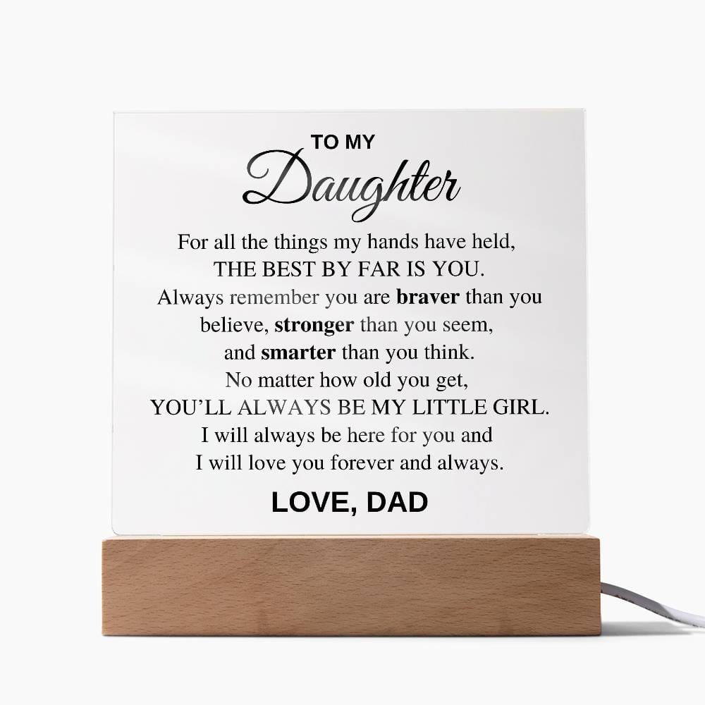 Best Gift To Daughter From Dad | Heartfelt Message For Daughter