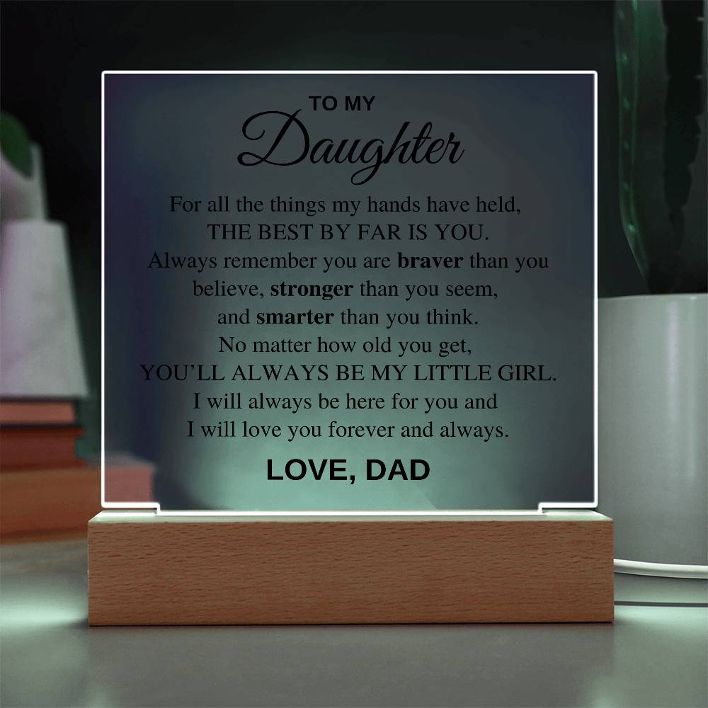 Best Gift To Daughter From Dad | Heartfelt Message For Daughter