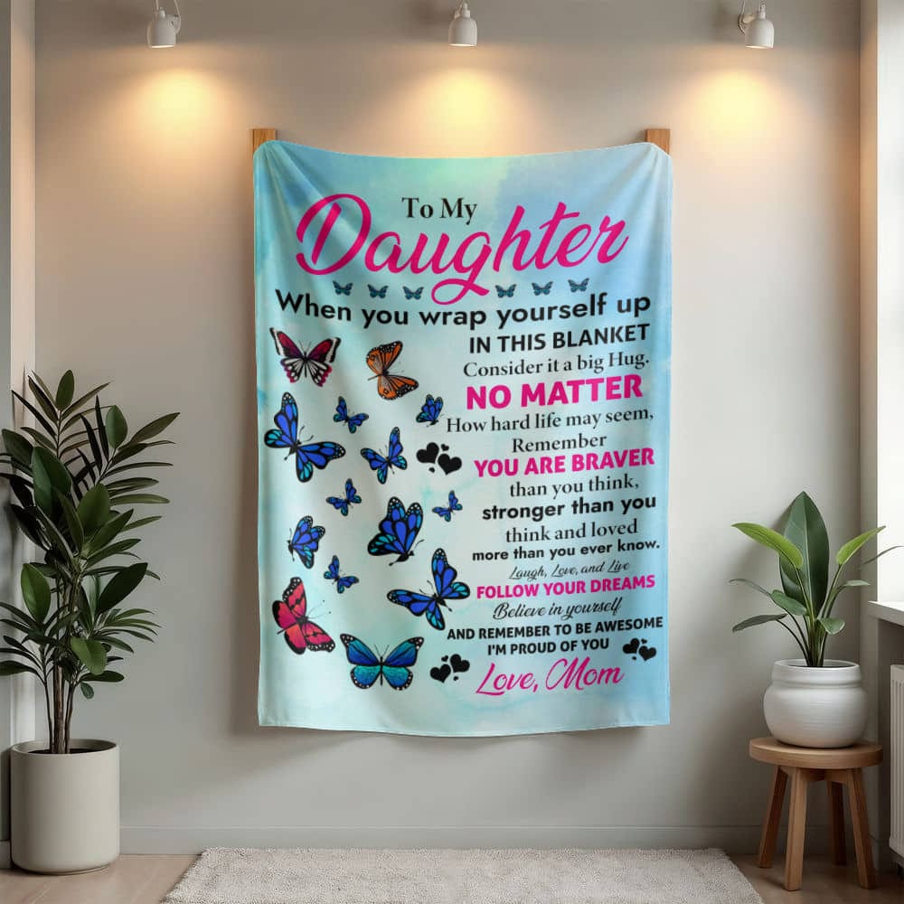 Daughter Blanket - Proud Mom