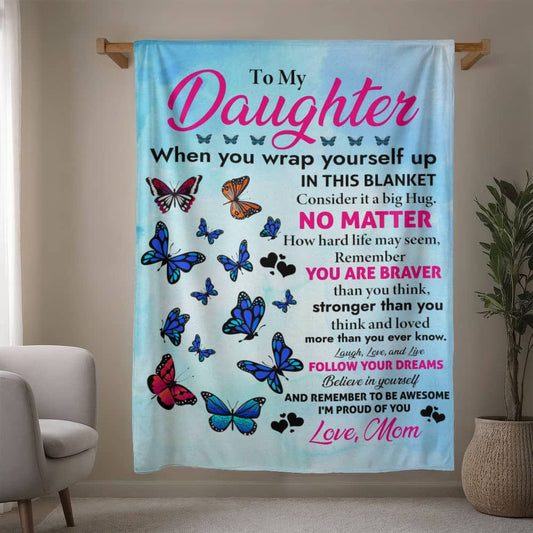 Daughter Blanket - Proud Mom