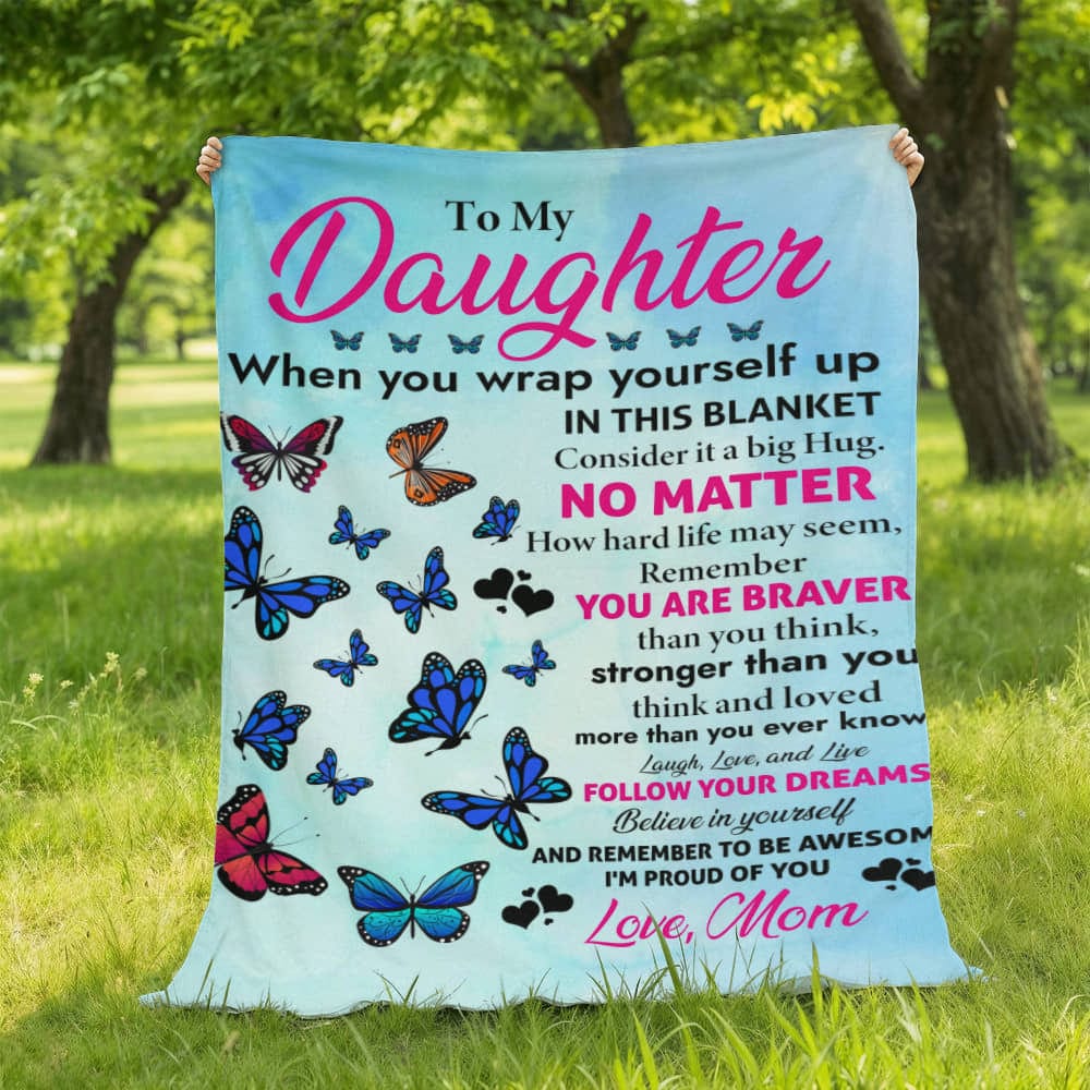 Daughter Blanket - Proud Mom