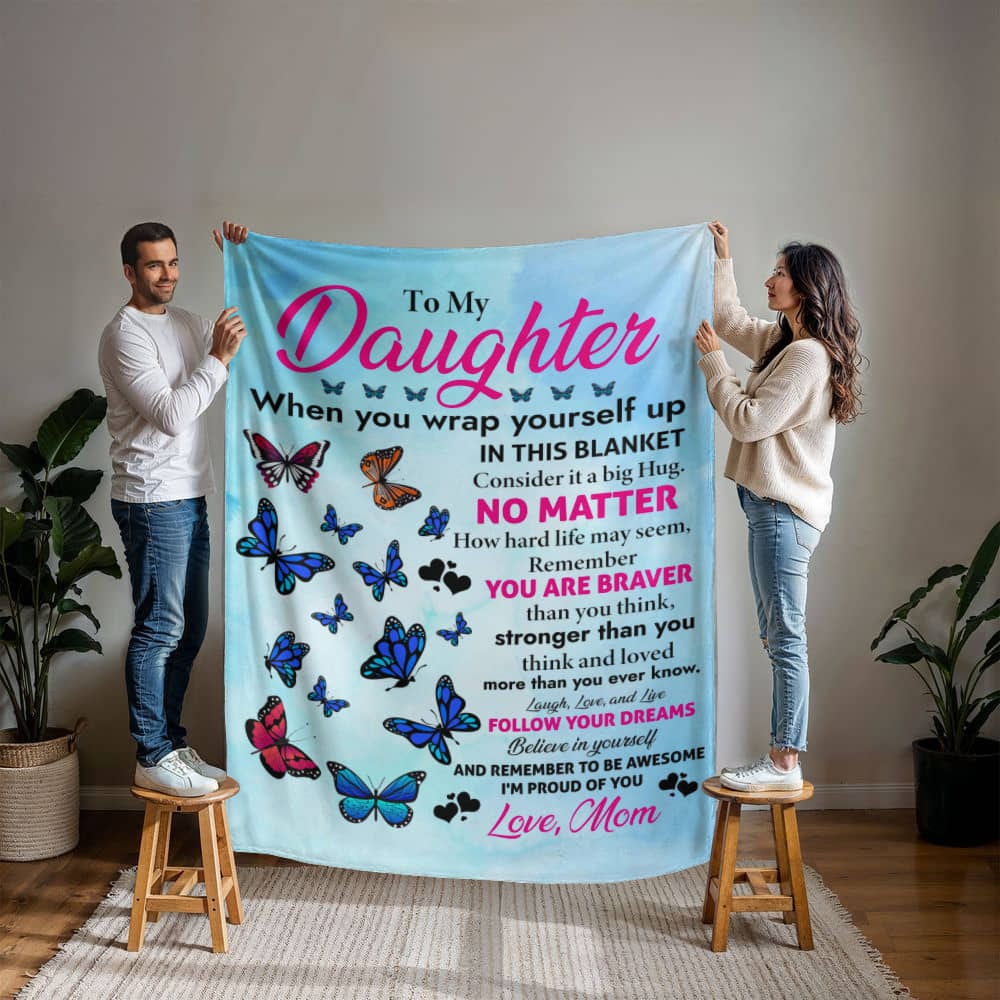 Daughter Blanket - Proud Mom