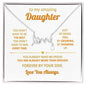 To My Amazing Daughter – Love Necklace