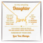 To My Amazing Daughter – Love Necklace