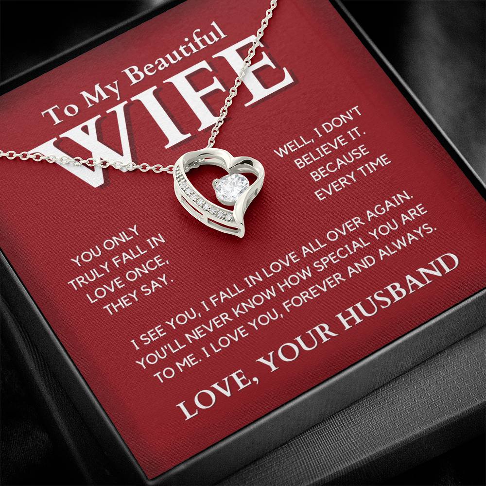 Wife Forever Love Necklace – A Gift Of Endless Love