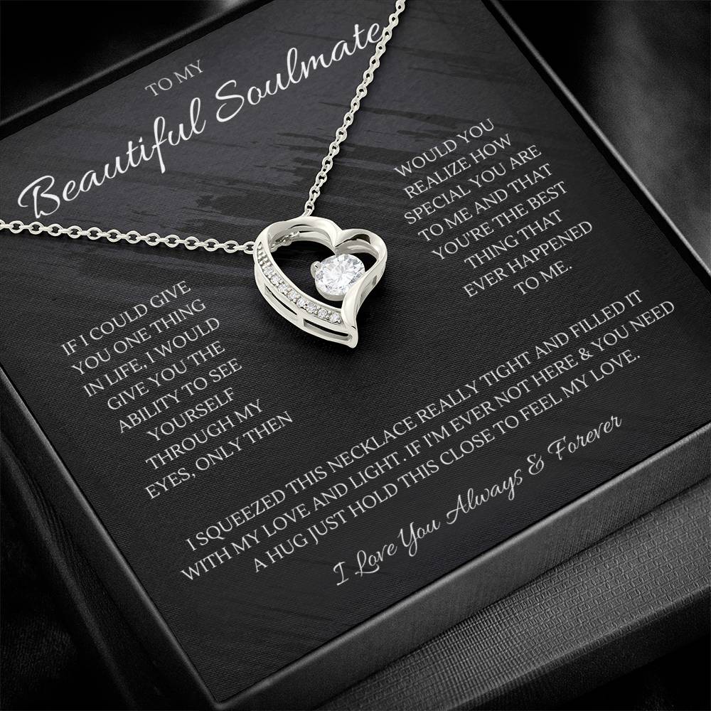 Soulmate Necklace Gift From Boyfriend - Husband