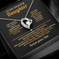 To My Amazing Daughter – Forever Love Necklace from Dad