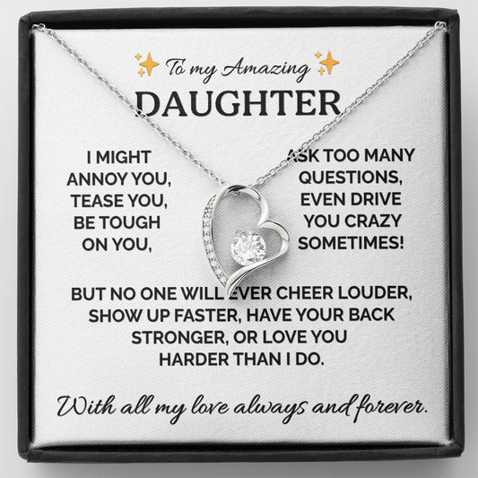 To My Amazing Daughter – A gift she'll cherish forever.