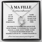 A Ma Fille - Collier Forever Love