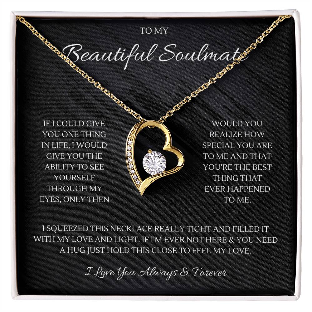 Soulmate Necklace Gift From Boyfriend - Husband