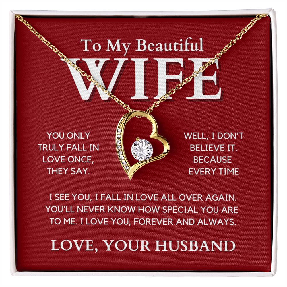 Wife Forever Love Necklace – A Gift Of Endless Love