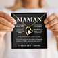 Collier Maman Je T'aime – Bijou Unique Fille à Maman