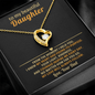 Forever Love Necklace – Gift for Beautiful Daughter from Dad