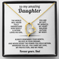 À ma fille – Collier d'amour éternel de papa