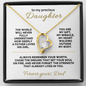 You Are My Miracle – Heart Necklace from Dad