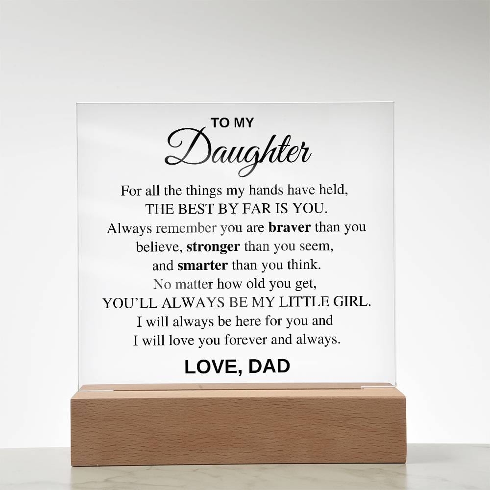 Best Gift To Daughter From Dad | Heartfelt Message For Daughter