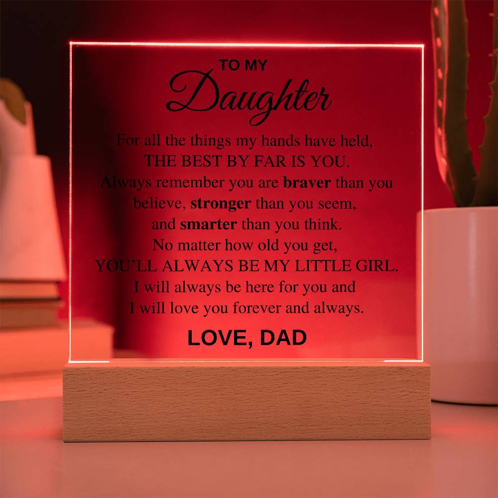 Best Gift To Daughter From Dad | Heartfelt Message For Daughter