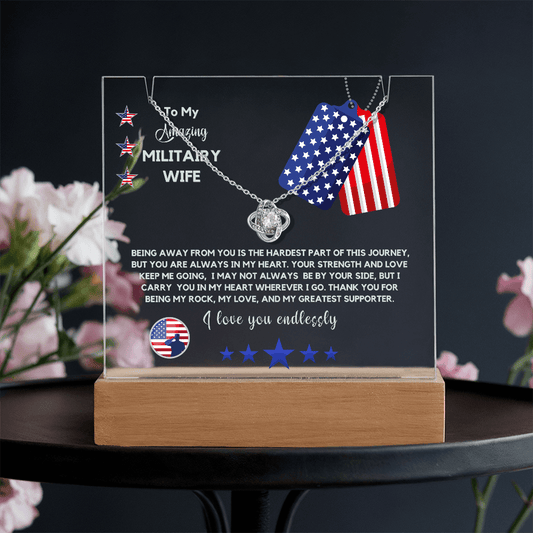 Military Wife Gift – A Timeless Expression of Love and Appreciation 🎖