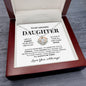 Daughter Crown Pendant Necklace