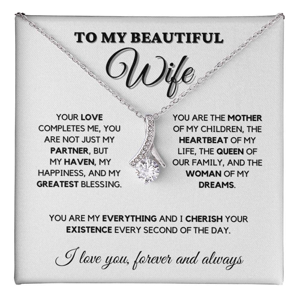 To My Beautiful Wife – You Are My Queen | Romantic Gift for Wife