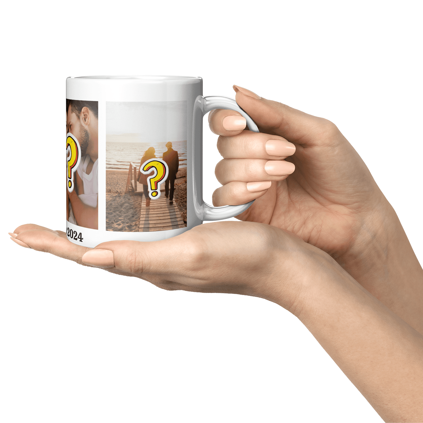 TikTok Surprise Picture Coffe Cup - 11oz White or Black Mug