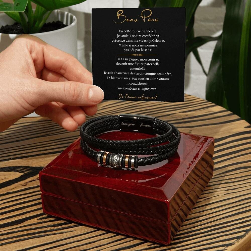 Cadeau Pour Beau Pere - Pour Lui - Beau Papa - Bracelet Pour Homme