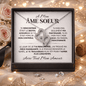 A Mon Âme Sœur – Collier Cœurs Entrelacés Pour Elle