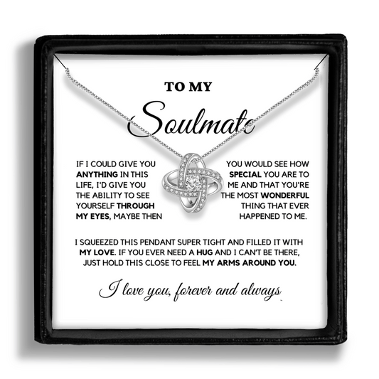 To My Soulmate Necklace | Love Forever And Always