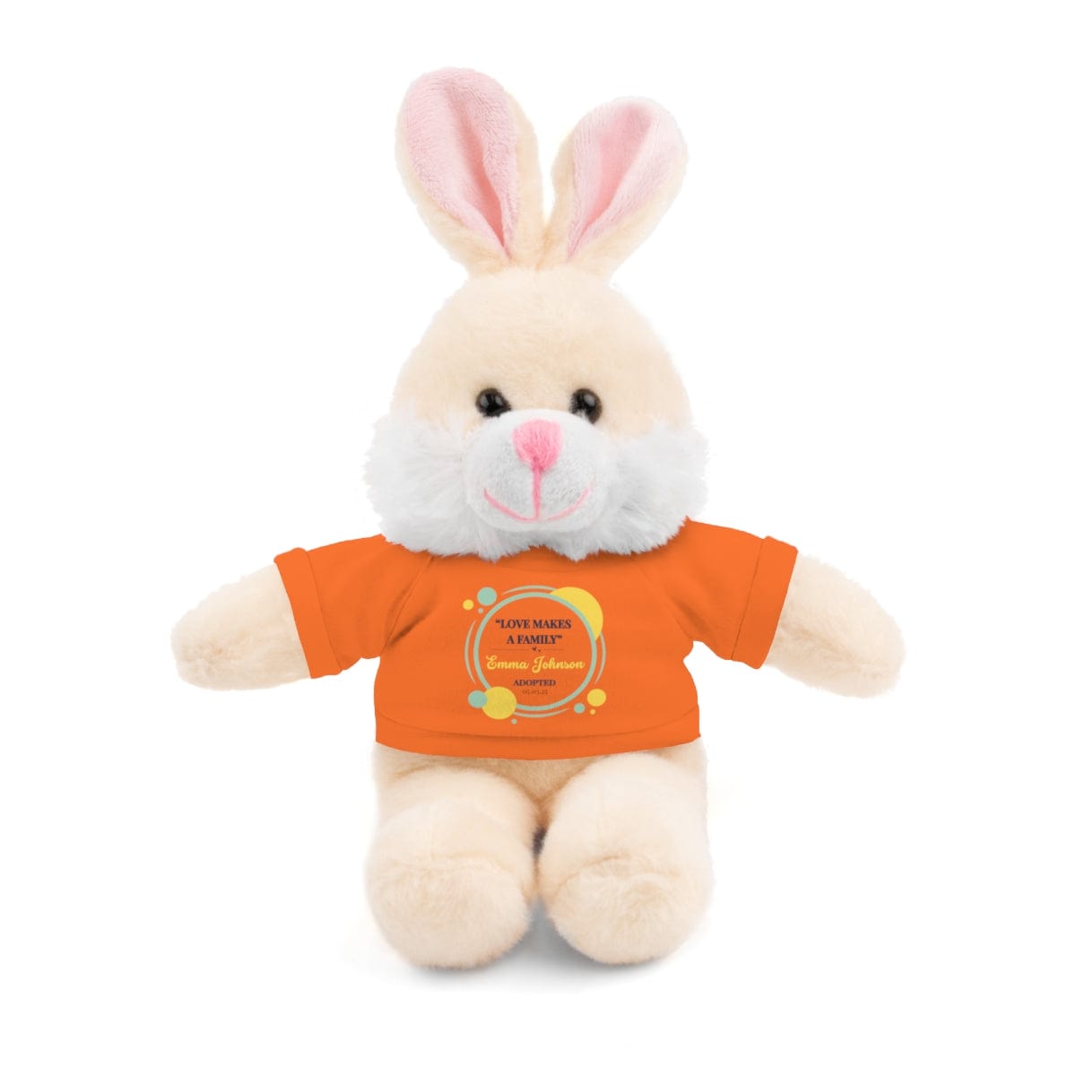 "Forever Family" Custom Adoption Plush Toy