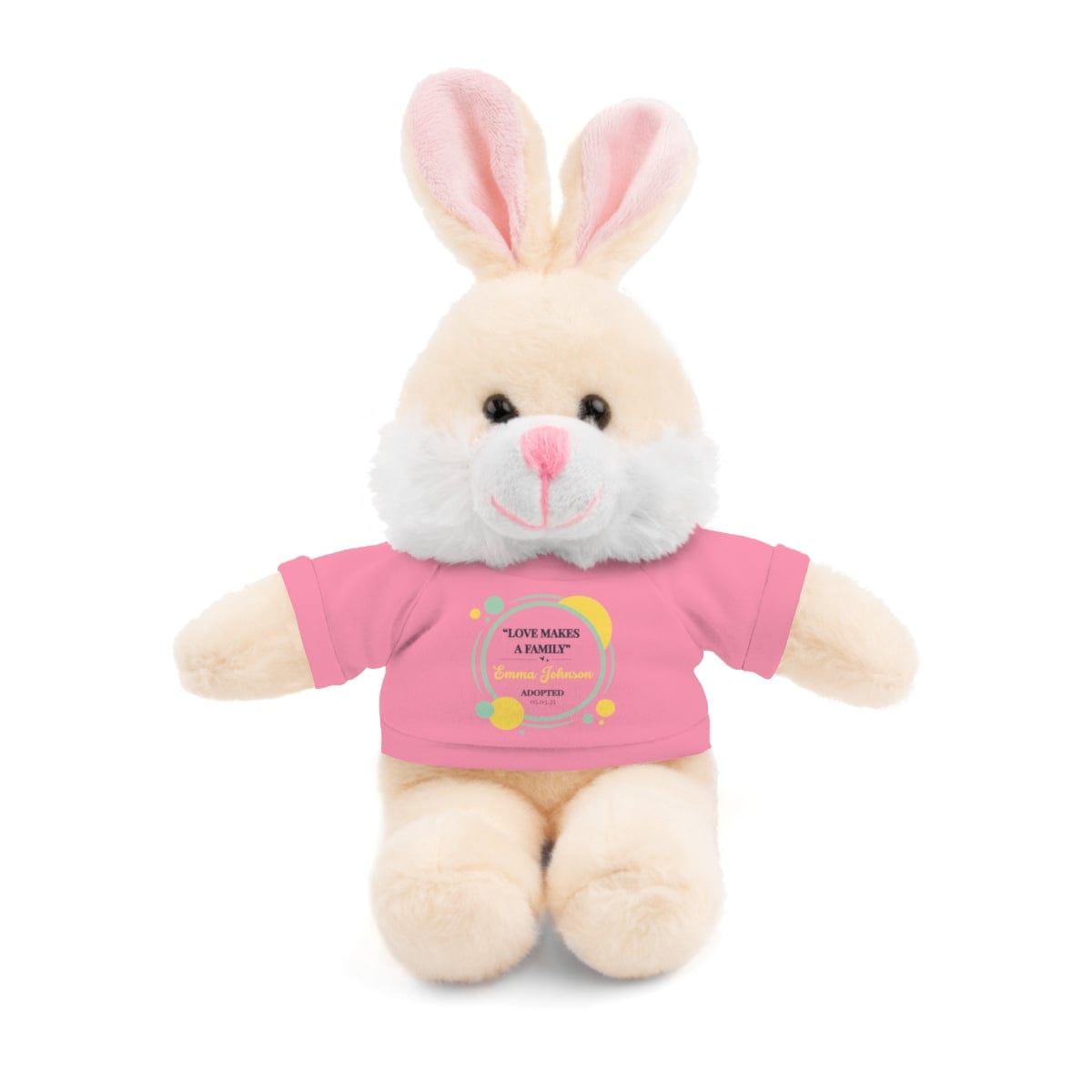 "Forever Family" Custom Adoption Plush Toy