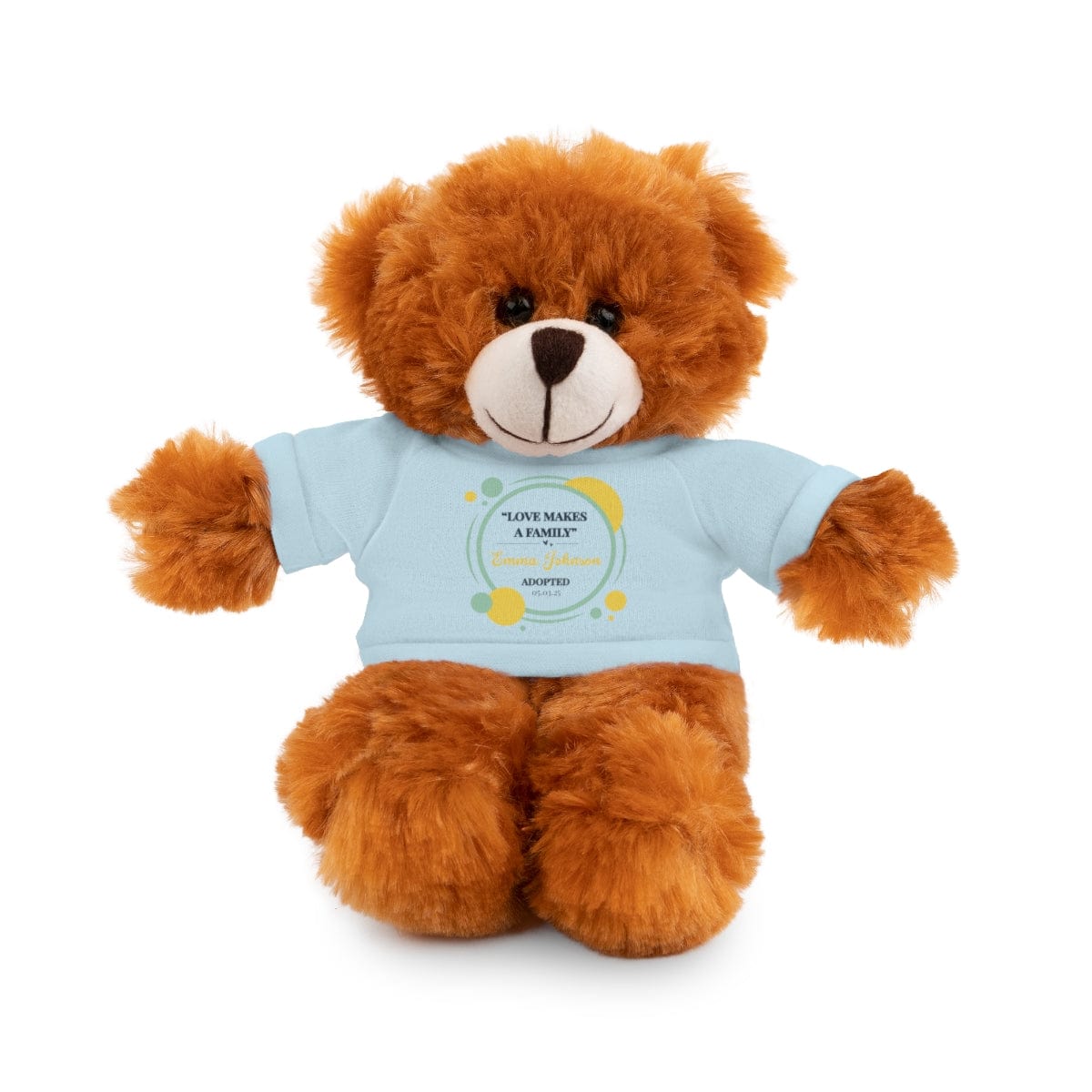 "Forever Family" Custom Adoption Plush Toy
