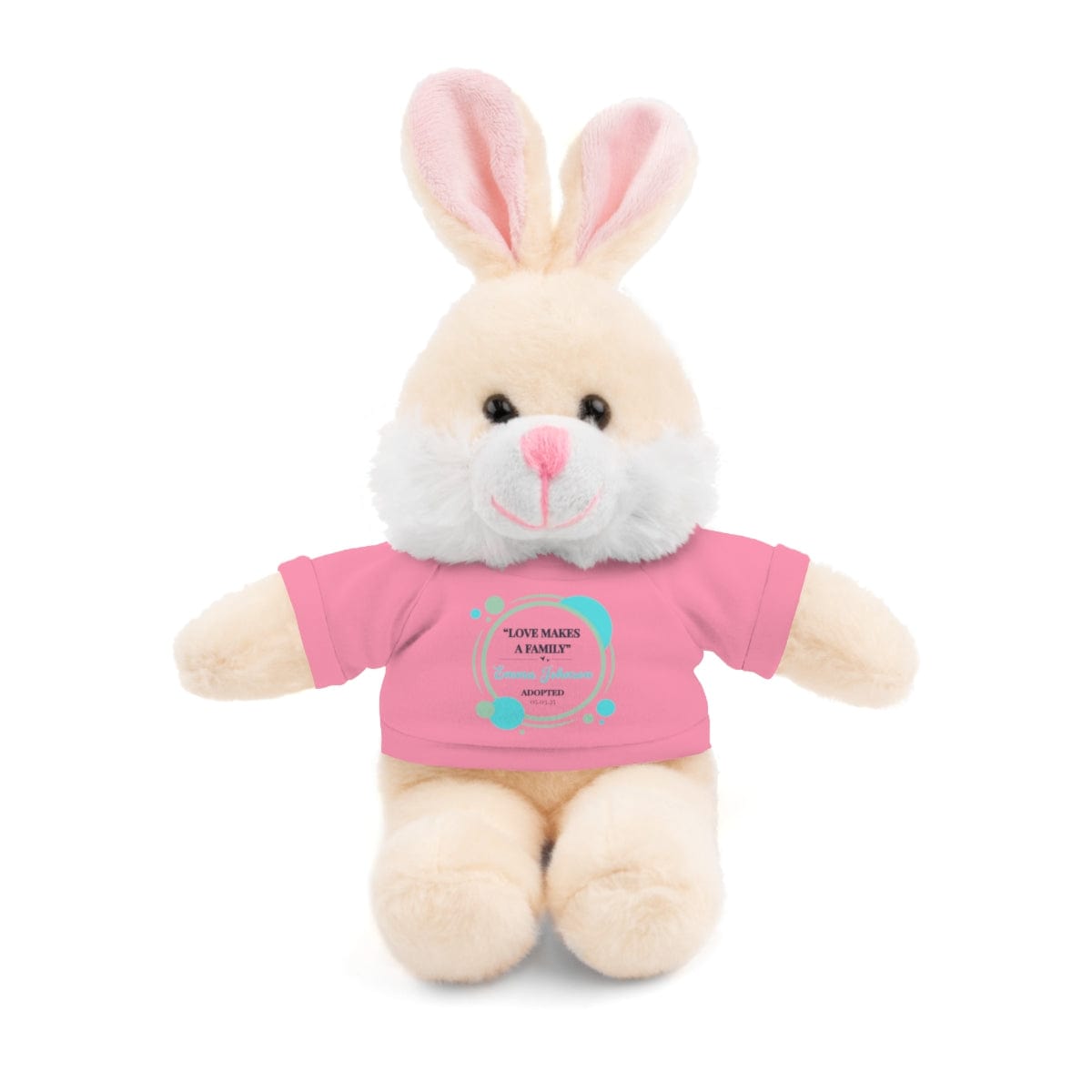 "Forever Family" Custom Adoption Plush Toy