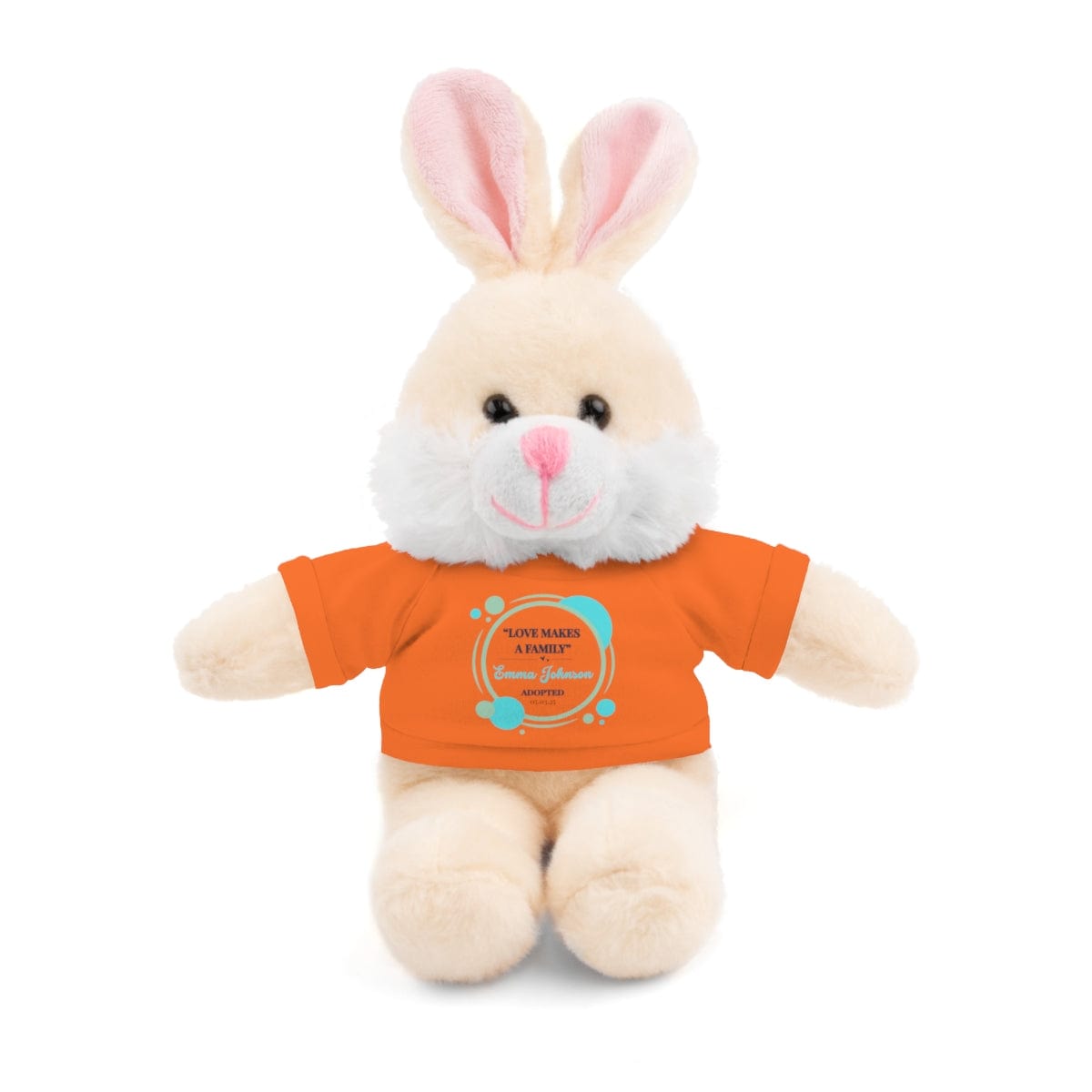 "Forever Family" Custom Adoption Plush Toy