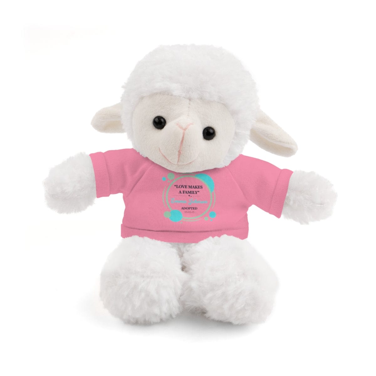 "Forever Family" Custom Adoption Plush Toy