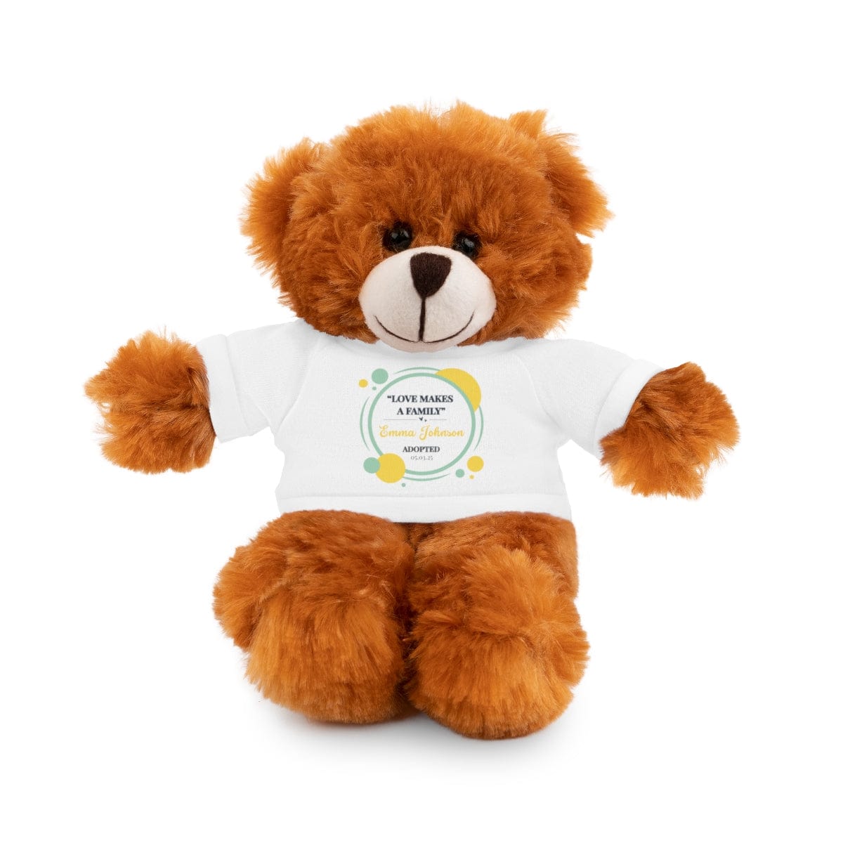 "Forever Family" Custom Adoption Plush Toy