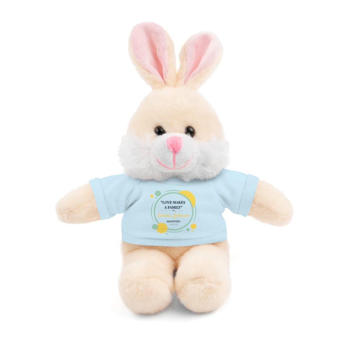 "Forever Family" Custom Adoption Plush Toy