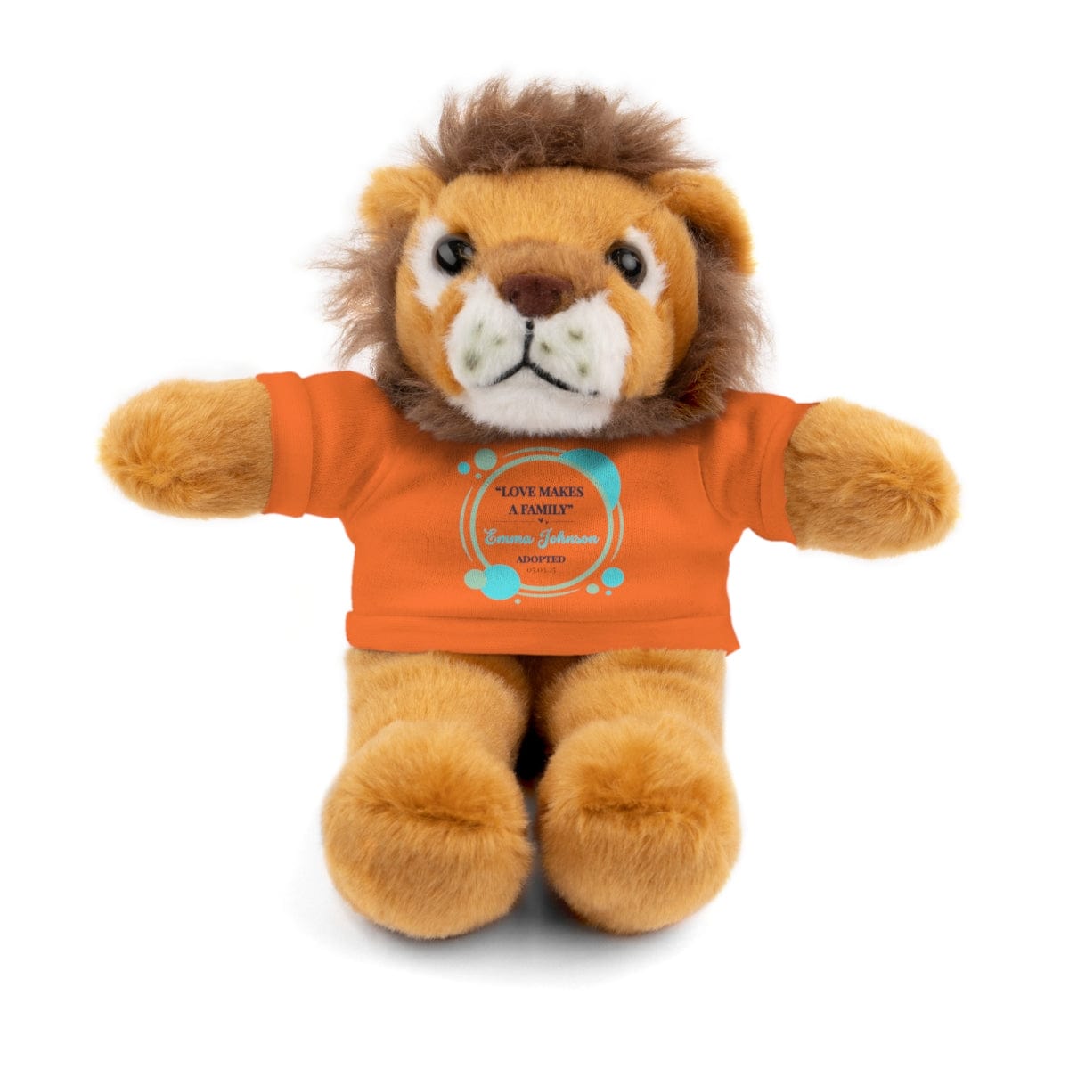 "Forever Family" Custom Adoption Plush Toy